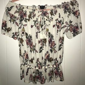 Rue21 Off-the-Shoulder Floral Top